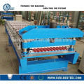 Kundenspezifische Wellwalze Wave Roll Forming Machine / China Lieferant Roof Plate Making Machine